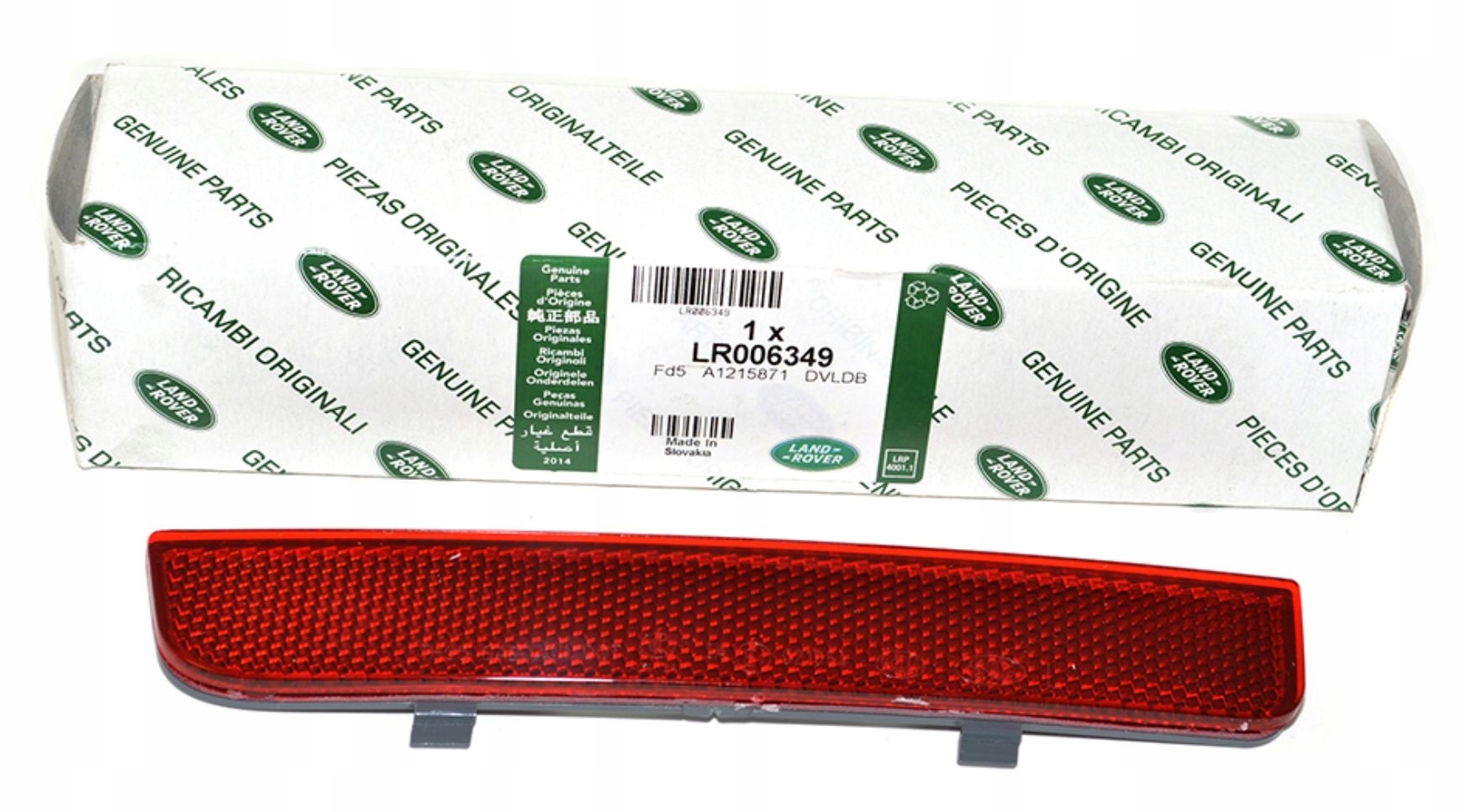 Отражатель заднего бампера левый RRN/FR2 (LR006349||LAND ROVER)